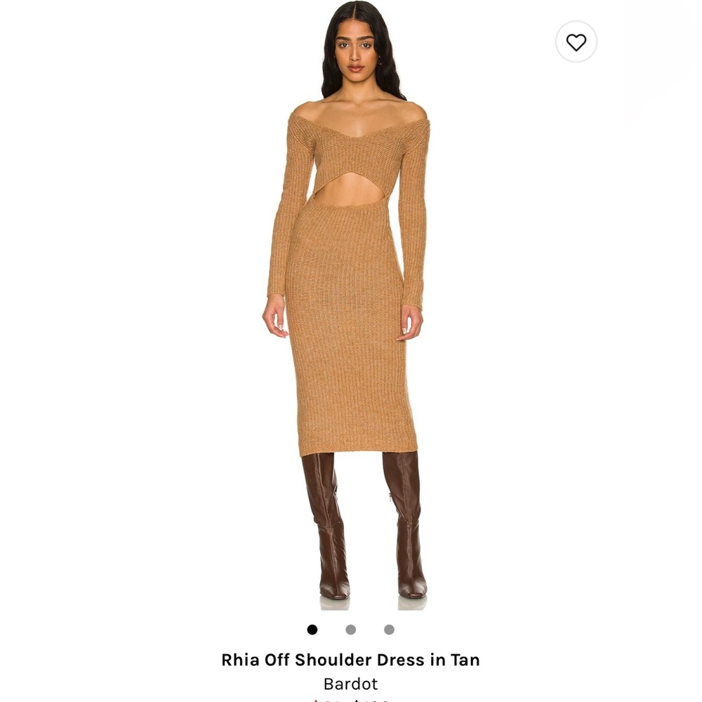 Bardot off shoulder dress